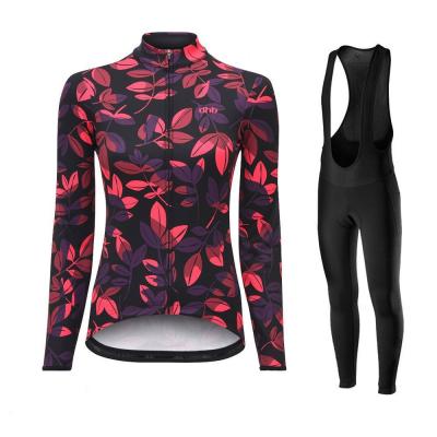 China Breathable Cheap Cycling Tank Top Set Women Long Sleeve Tank Top Winter 2022 Cycling Cycling Uniform Shorts For Girls Women for sale