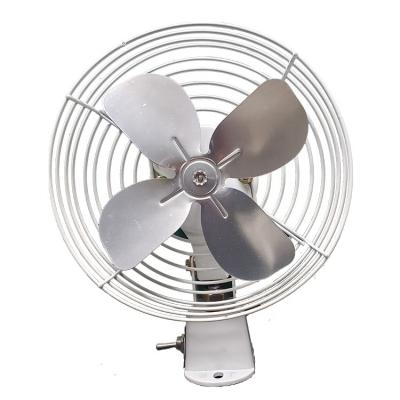 China 12V 24V Large Truck Vehicle Mounted Fan Lower Noise Heavy Duty 6 Inch 8 Inch Car Fan Heavy Duty Electric Fan for Buses and Tractors for sale