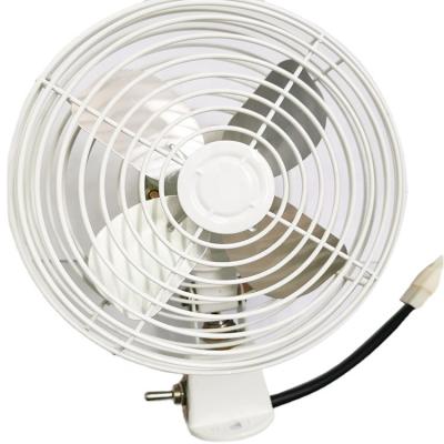 China Larger 6 Inch 12V 24V DC Heavy Duty Truck Fan Forklift Truck Electric Fan Lower Noise 6 Car Fan for Buses and Tractors for sale