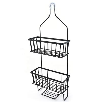 China Durable BX Group 3 Layer Metal Shower Shelf Shower Shampoo Cart Bathroom Products for sale