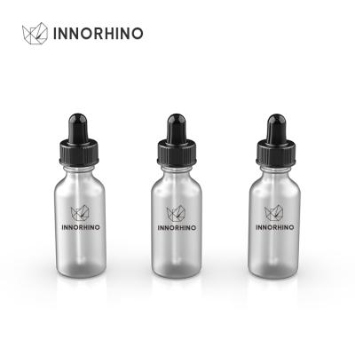 China Matte White Threaded Tincture Pipette Dropper 100Ml Glass Cap Bottle Cosmetic Frosted Jar Eliquid Vape Essential Oil Serum Frosted for sale