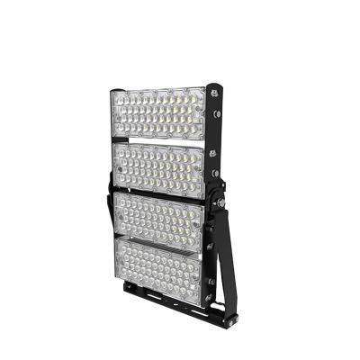 China High Brightness 400W High Illumination Dish Rotatable Dimmable Adjustable LED Module Flood Light For Sports Lighting for sale