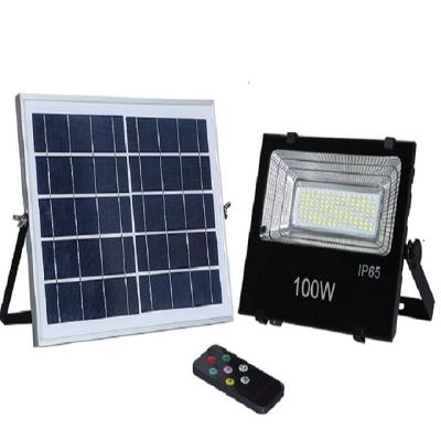 China LANDSCAPE 25w 40w 60w 100w 200w IP65 Glass Silicon 3.7V 12000mAH Lithium Battery Led Flood Light for sale