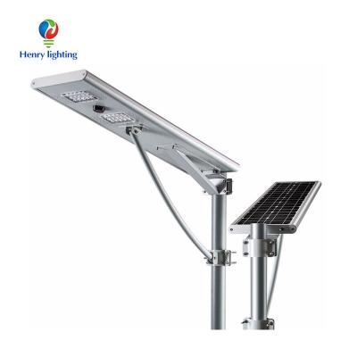 China Solar Aluminum Alloy Street Light Solar Led Street Light All In One 40W For Road Lighting for sale