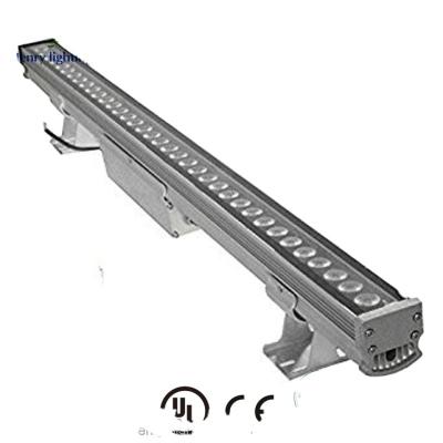 China High Quality Outdoor Tempered Glass DMX512 36W RGBW LED Wall Washer Light For Landscape Lighting for sale