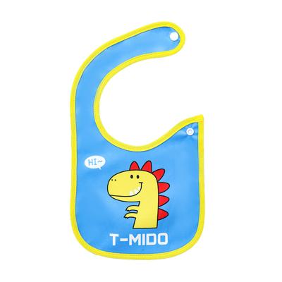 China Children's manufacturer of waterproof cute saliva towel spot baby bib children's bib children's rice take foreign trade for sale