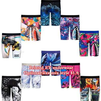 China Mix viable cheap style and factory boxers shorts printed underwear casual underwear for men plus size boxers brief boxer for sale