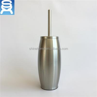 China Hotel Bathroom Toilet Brush Holder Factory Supplier Toilet Bowel Brush With Holder Stainless Steel for sale