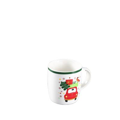 China Beautiful decal ceramic mug cheap custom ceramic coffee mugs viable colorful china cup for sale