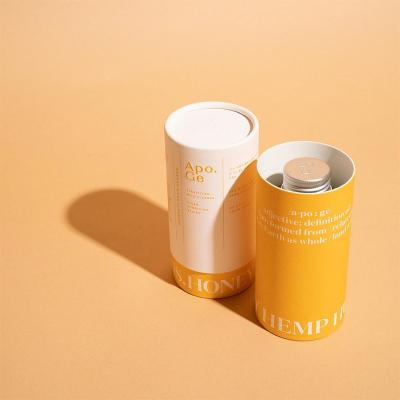 China Other Recyclable Round Candle Paper Tube Cylinder Tube Material Cosmetic Boxes Packaging Cosmetic Packaging Tube for sale