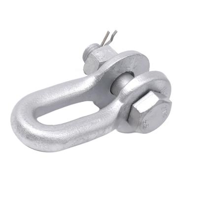 China 70-500 KN U type clevis U shackle for overhead pipeline fitting for sale