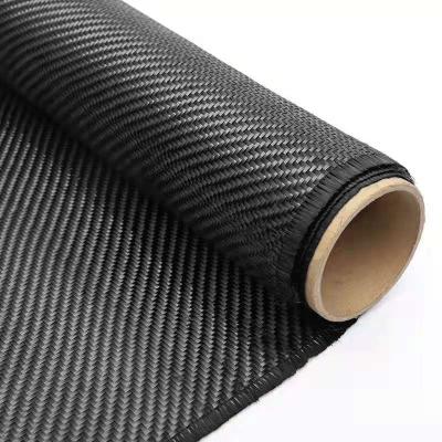 China Abrasion-Resistant 6K 320g Twill Carbon Fiber Bi-direction Fabric for sale