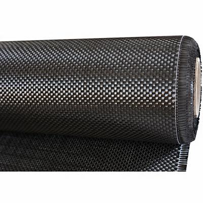 China Abrasion-Resistant 12K 480g Single Carbon Fiber Bi-direction Cloth for sale