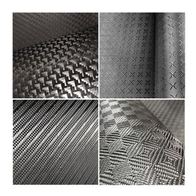 China Customization 100% Abrasion-Resistant Jacquard Carbon Fiber Fabric for sale