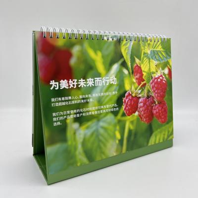 Cina Servizi di stampa di calendari mensili Offset Printing Custom Standing Desk Calendar in vendita