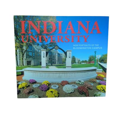 China INDIANA UNIVERSITY. Custom CMYK Glossy Art Paper Catalog Printing Diverse hoeveelheden beschikbaar 80gm - 128gm Te koop