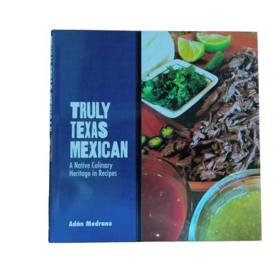 China Echt Texas Mexicaans. Gepersonaliseerde catalogus voor lokale recepten met softcover binding en glanzende laminaat en kunstpapier. Te koop