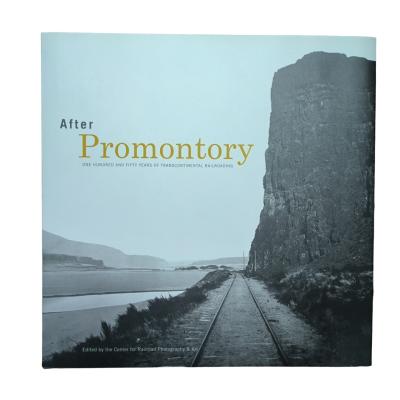 중국 포머토리 (After Promontory) ∙ 반짝이는 미술용 종이 매트 라미네이트 커피 테이블북과 컬러 프린트, 커스텀 재킷 판매용