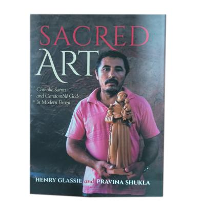 China Professional Book Printing Services For 'Sacred Art': A Hardcover Art Book Carfted By Our Custom Hardcover Book Printing for sale