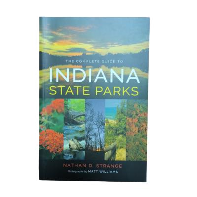 China De volledige gids voor Indiana State Parks. Custom Catalogue Printing met Matte Laminated Softcover en Glossy Inner Page Te koop