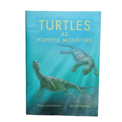 China Glossy Art Paper Textbook Printing Service Turtles As Hopeful Monsters With 4C/4C Printing Color for Inner Pages for sale