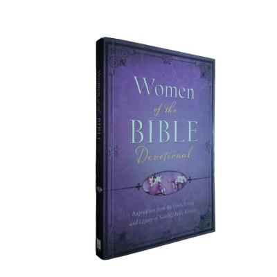 China Women Of The Bible Devotional Custom CMYK Novel Book Printing With Matte Finish Custom Paperback Book Printing for sale