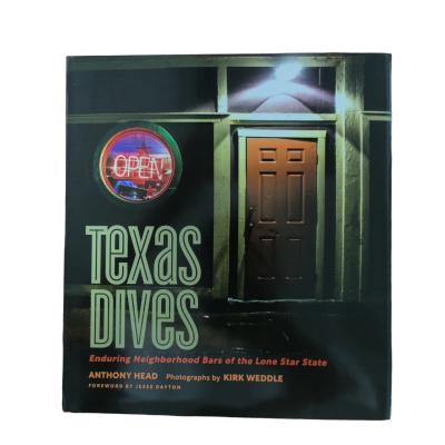 China Texas Dives | Glossy Laminated Coffee Table Book Printing With Jackets And 120 Gsm Glossy Art Paper Stock for sale