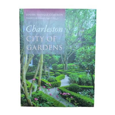 China Charleston City of Gardens | Professional Hardcover Art Book Printing with Gloss Inner Pages and Matte Laminated Jacket for sale