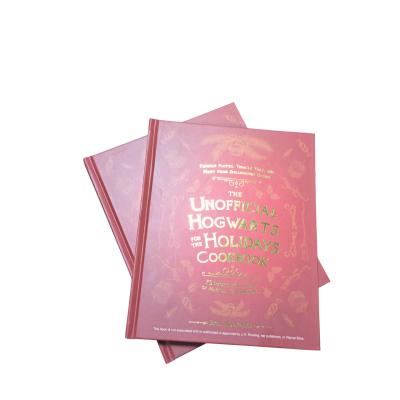 China Unofficial Hogwarts For Holidays Cookbook | Hardcover Cookbook Printing With Matte Laminated Case And Gloss Page for sale