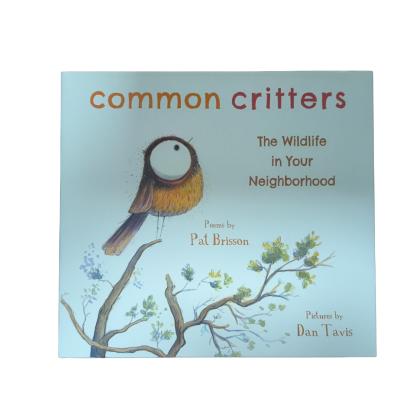 China Common Critters | C2S Glossy Art Paper Children's Book Printing with Matte Lamination Jacket Finish for sale