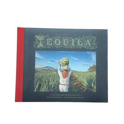 China The Spirit Of Tequila | Professional Offset Printing Matte Laminated Coffee Table Book With Gloss Art Paper for sale