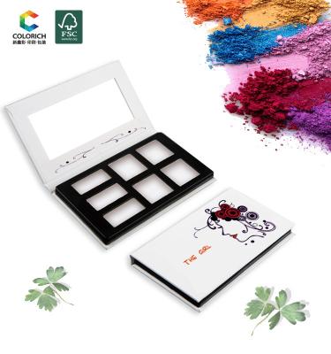 China 18 Colors Logo Makeup Private Label Eyeshadow Palette Custom Made Eyeshadow Palette Waterproof Empty Container Eco-Friendly for sale