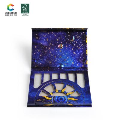 China Pigmented Private Label Packaging 18 Professional Waterproof Eyeshadow Palette Eyeshadow Palette Empty for sale