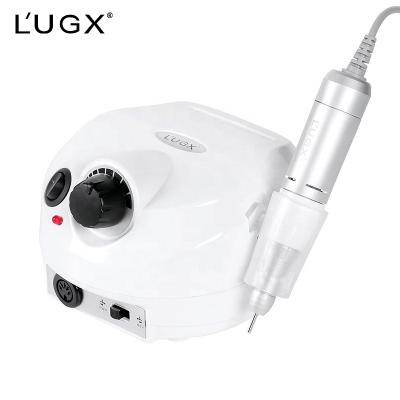 China Lugx 202s OEM/ODM 35000 RPM Professional High Speed ​​Nail Salon Electric Nail Drill Machine for sale