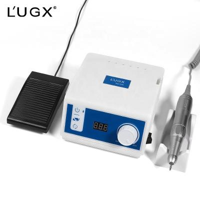 China Lugx OEM/ODM 45000rpm Brushless Electric Nail Drill Machine Low Noise Professional Salon/Brushless Nail Drill Machine for sale