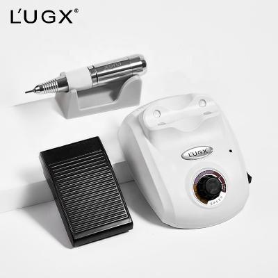 China High speed super high speed electric nail salon lugx OEM/ODM CE/ROSH 502 nail polisher 35000 rpm nail drill machine for sale