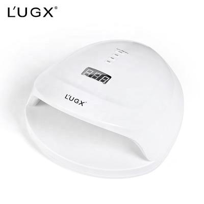 China lugx 60w rechargeable portable cordless uv led nail lamp LG200s for sale