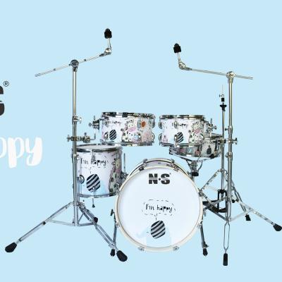 China 5 Pcs Full Size 5-Piece Drum Set Full Size 