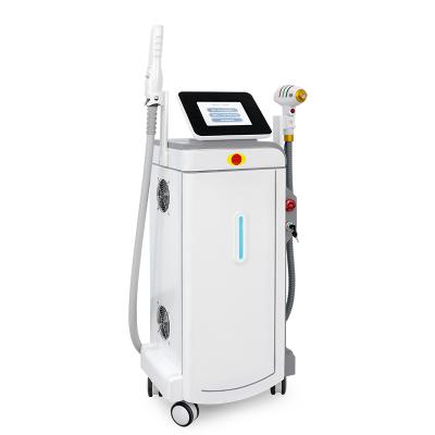 China Aesthetic Dye Removal Diode Laser Use 808nm Laser Hair Removal 2 In 1 PS Laser Beauty Equipment for sale