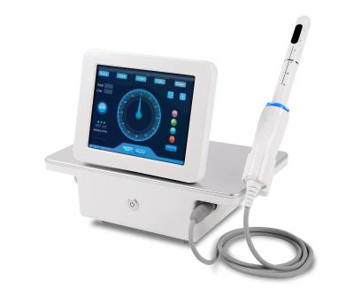 China Portable 2 Cartridges 4D Ultrasound High Intensity Ultrasound Vaginal Tightening Machine Face Lift For Salon for sale