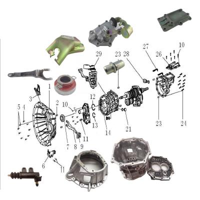 China FOTON Sight G9 Mini Bus Transmission Parts , BJ6549B1PDA-A Auto Parts VIEW G9 Bus for sale