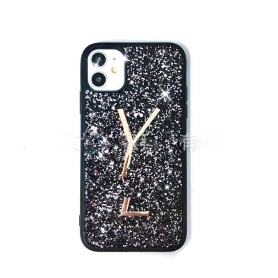 China New Fashion Designer Shockproof Luxury Shiny Crystal Glitter Mobile Phone Case Cover For iphone 13 mini 12 pro 11 max x 8 7 for sale