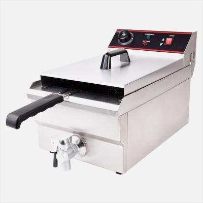 China Eco - Friendly Stainless Steel Commercial Automatic Electric Deep Fryer for sale