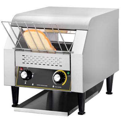 China Electric Commercial Hotel Conveyor Toaster Bread Baking Oven Machine for sale