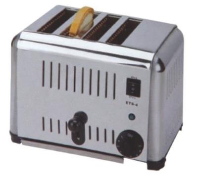 China High Quality Electric Commercial 4 Slice Bread Stainless Steel Toaster for sale