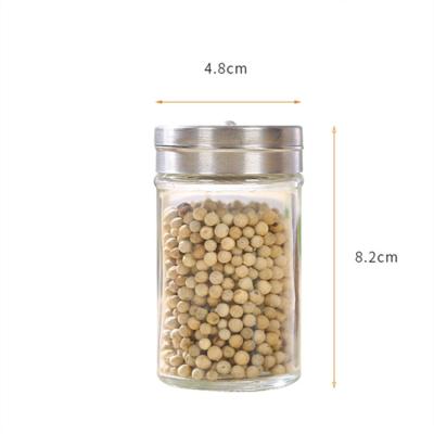 China Youcheng Viable Glass Shaker Bottles For Spice Salt Sugar Pepper for sale