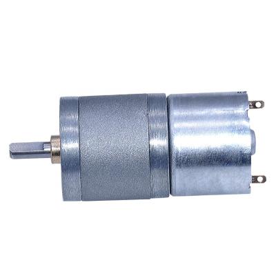 China GM25-320 Totally Enclosed Shipping And Handling 6.0kg.cm High Torque 12v Dc Motor For Bicycle With 25mm Gearbox for sale