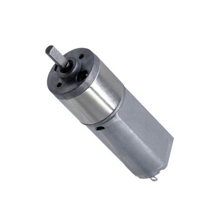 China Totally Enclosed 9 Volt DC Gear Motor For Lock 16mm Diameter Brushed Gear Motor for sale