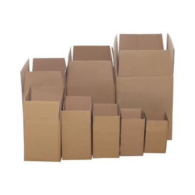 China High Quality Recycled Materials Paper Box Manufacturer Cardboard Corrugated Boxes For Packing Shipping/Transportation Cardboard Kraft Cardboard For Mail for sale