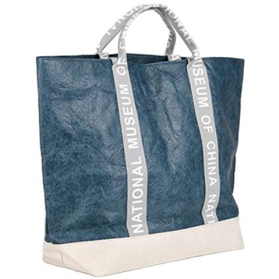 China High Quality Washable Waterproof Shopping Handled Shoulder Bag Tote Bag Tyvek Bag for sale